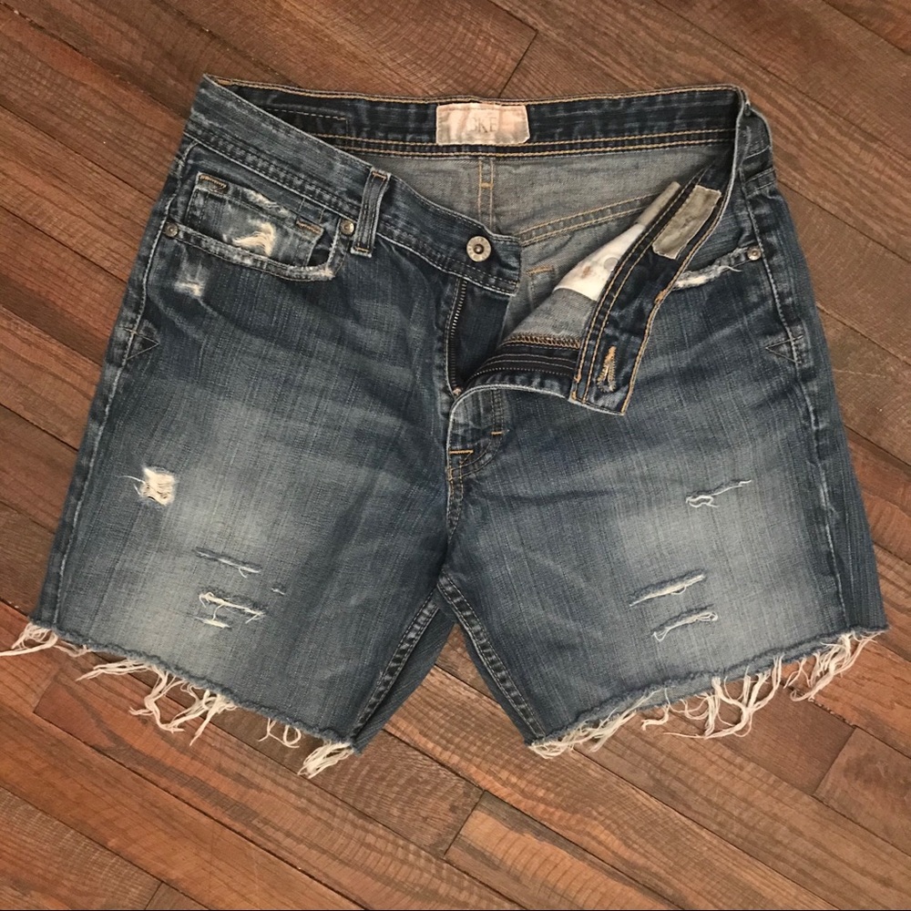 Buckle BKE Men Tyler Distressed Shorts Size 30W